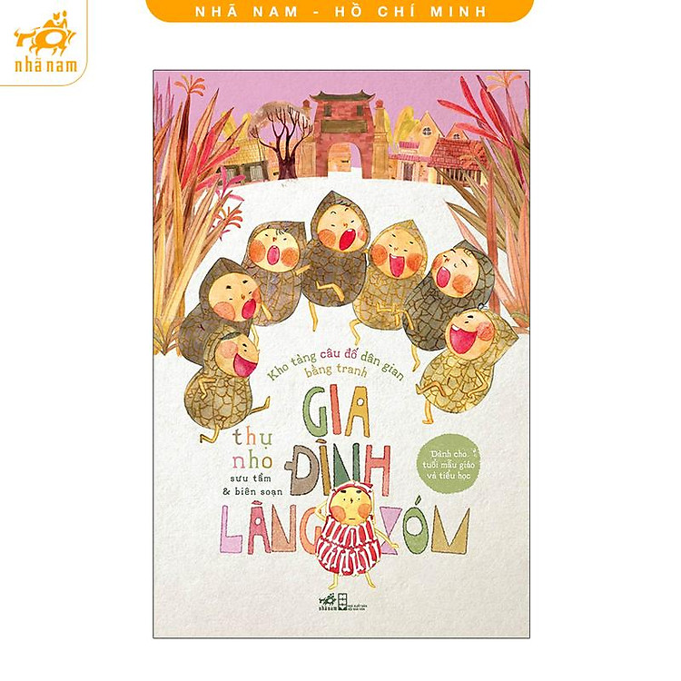Sách - Kho tàng câu đố dân gian bằng tranh (2 tập) (Nhã Nam HCM)