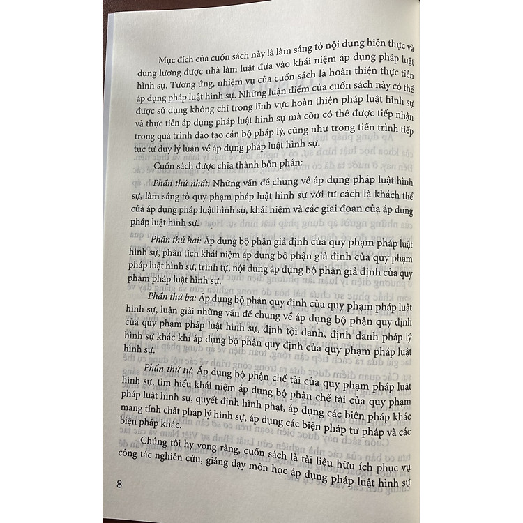 Áp Dụng Pháp Luật Hình Sự Lý Luận Và Thực Tiễn - Ảnh 5