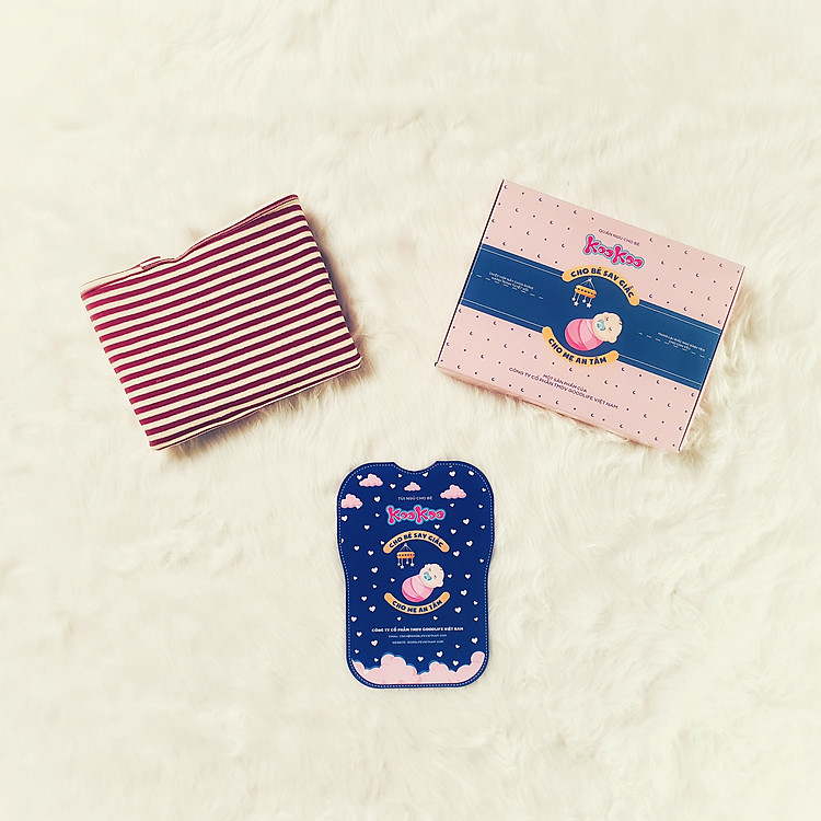 Quấn ngủ chũn KooKoo - Giúp bé ngủ ngon, sâu giấc, chống giật mình - Vải cotton co giãn 4 chiều, mềm mại thoáng mát - Phù hợp cho trẻ sơ sinh dưới 4 tháng tuổi