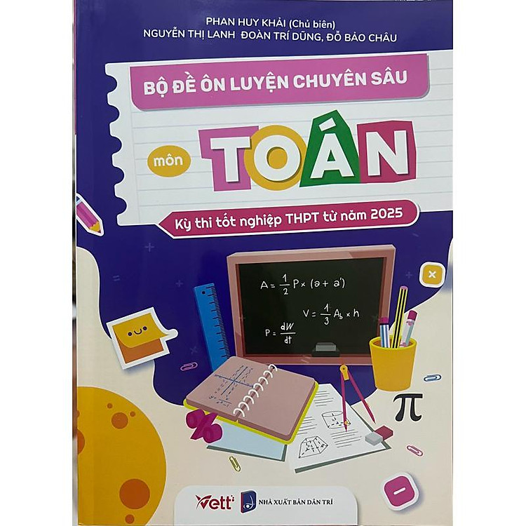 Bộ đề ôn luyện chuyên sâu Môn toán (kỳ thi tốt nghiệp THPT từ năm 2025)