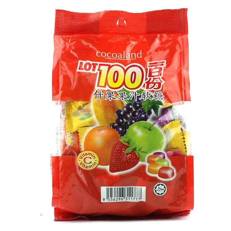 Kẹo LOT 100 tổng hợp gói 320gr
