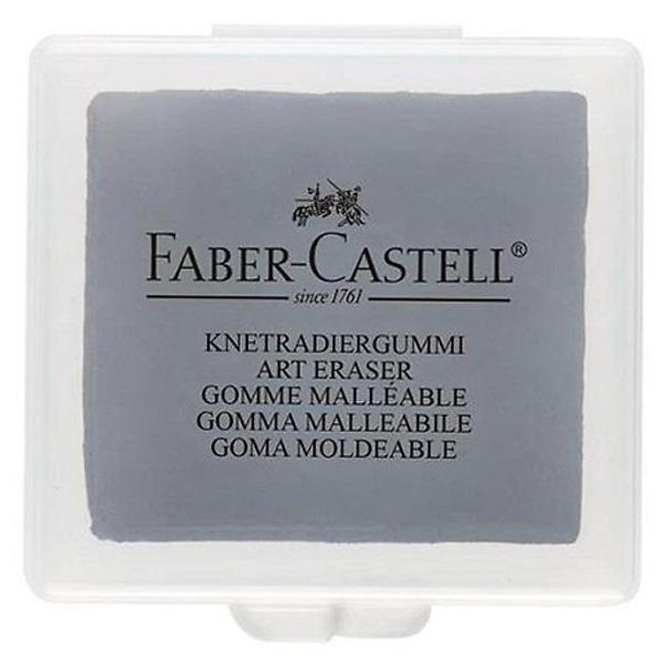 Gôm Đất Sét Màu Xám (Hộp Nhựa) Faber-Castell