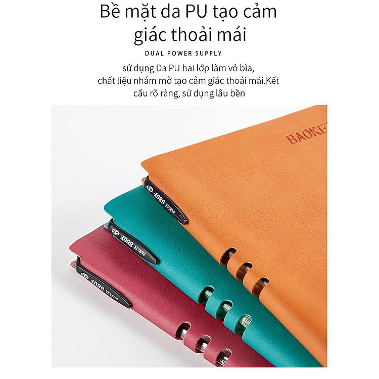Sổ Tay Kinh Doanh NoteBook 2225 BAOKE - Ảnh 3