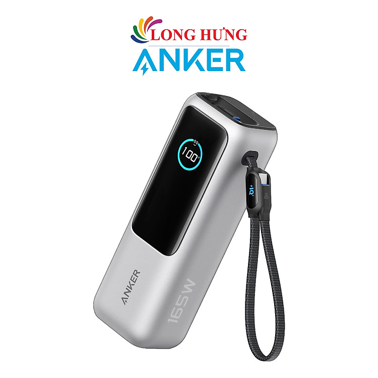 Sạc dự phòng Anker Zolo Power Bank High-Power Multi Device USB-C 165W 25000mAh A1695 - Hàng chính hãng