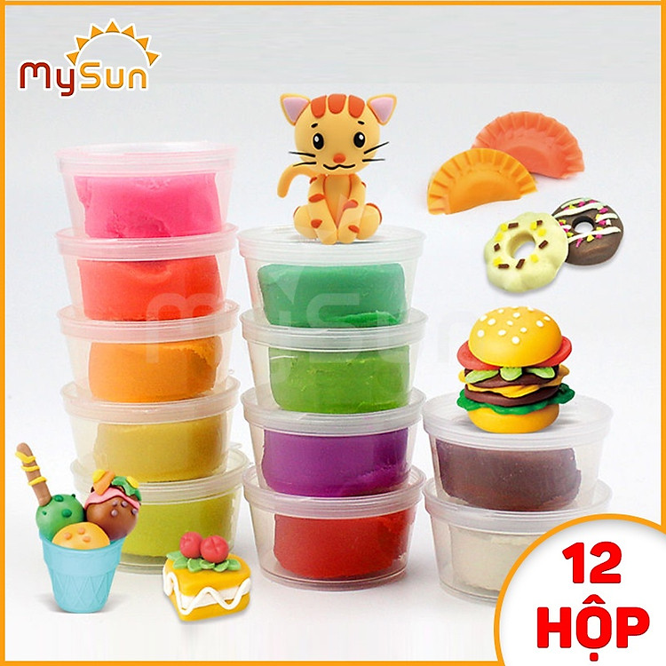 Mua tại Lazada: Mua Bộ đồ chơi đất nặn MYSUN cho bé Chính hãng Giá rẻ