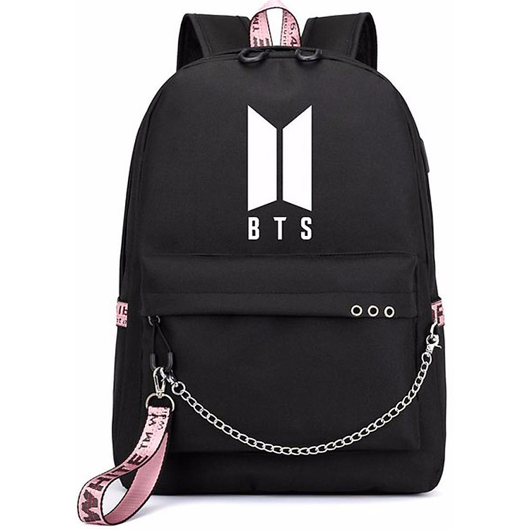 (2 mẫu)Balo Họa Tiết BTS thiết kế thông minh túi đựng laptop đi học in hình nhóm nhạc Hàn quốc