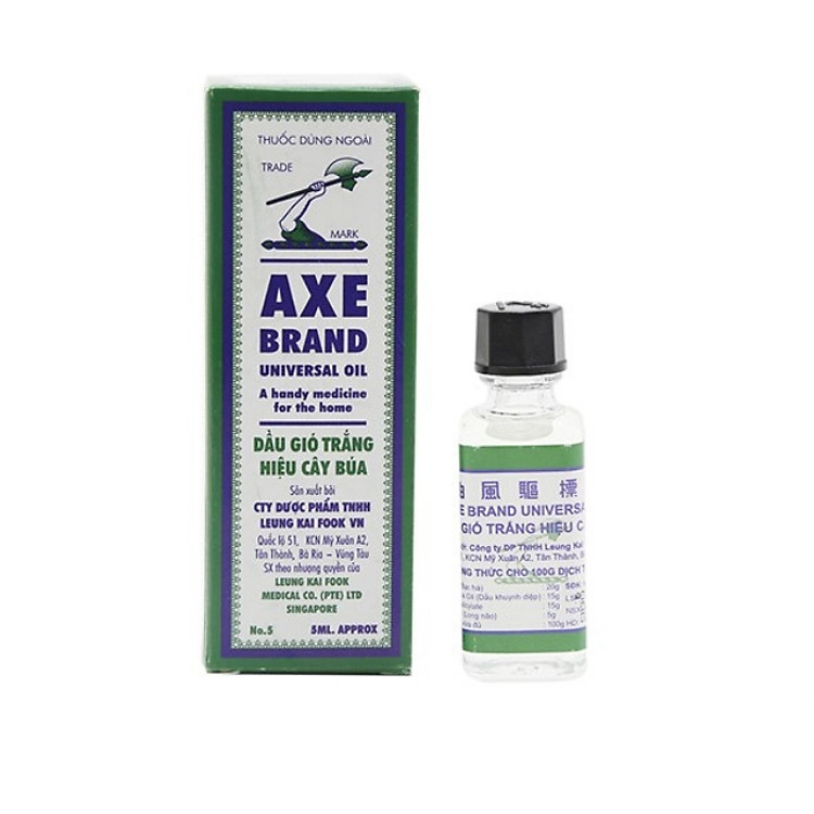 Dầu gió trắng hiệu Cây Búa 5ml