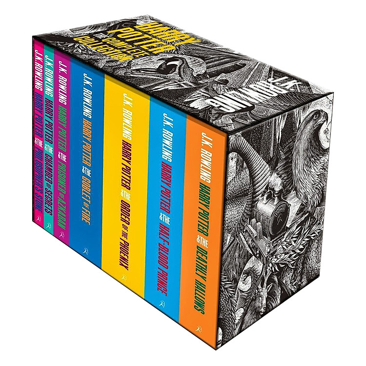 Sách Harry Potter Boxed Set: The Complete Collection Adult (Paperback) - Bloomsbury UK Edition (English Book)