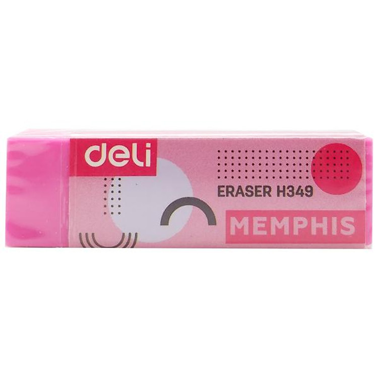 Gôm Tẩy Deli EH349 – Màu Hồng