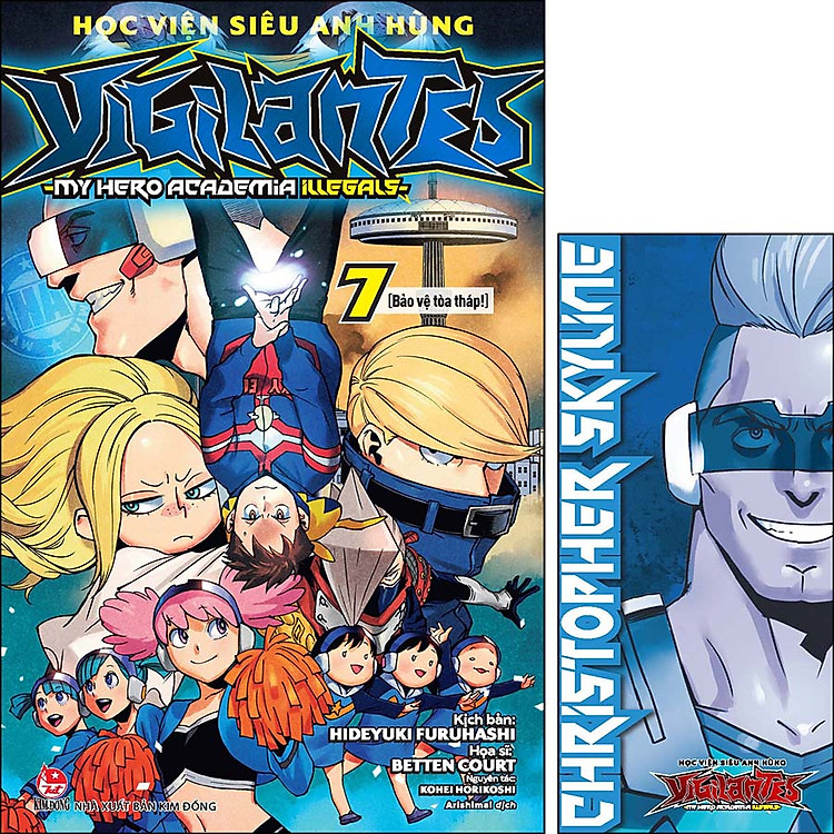 Học Viện Siêu Anh Hùng Vigilantes – My Hero Academia Illegals Tập 7: Bảo Vệ Tòa Tháp!
