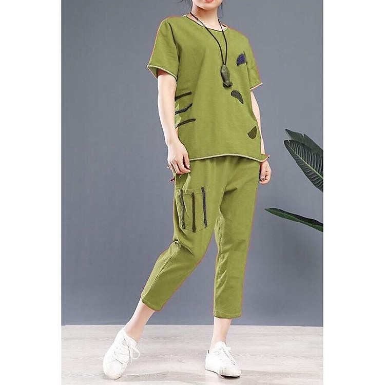 Set Bộ Cotton Thời Trang Năng Động Hot - SBL_095