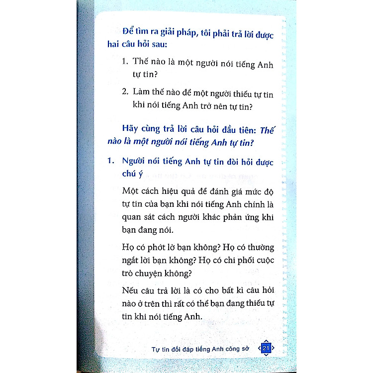 Tự Tin Đối Đáp Tiếng Anh Công Sở - Ảnh 6