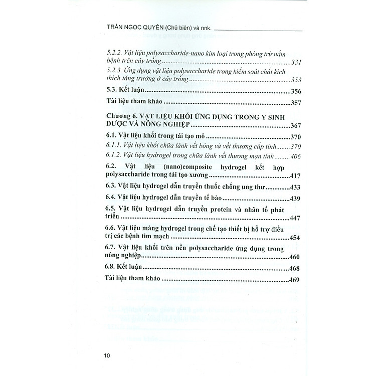 Vật Liệu Polysaccharide Tổng Hợp Và Tiềm Năng Ứng Dụng Trong Y Dược - Nông Nghiệp (Bộ Sách Đại Học Và Sau Đại Học) - Ảnh 7