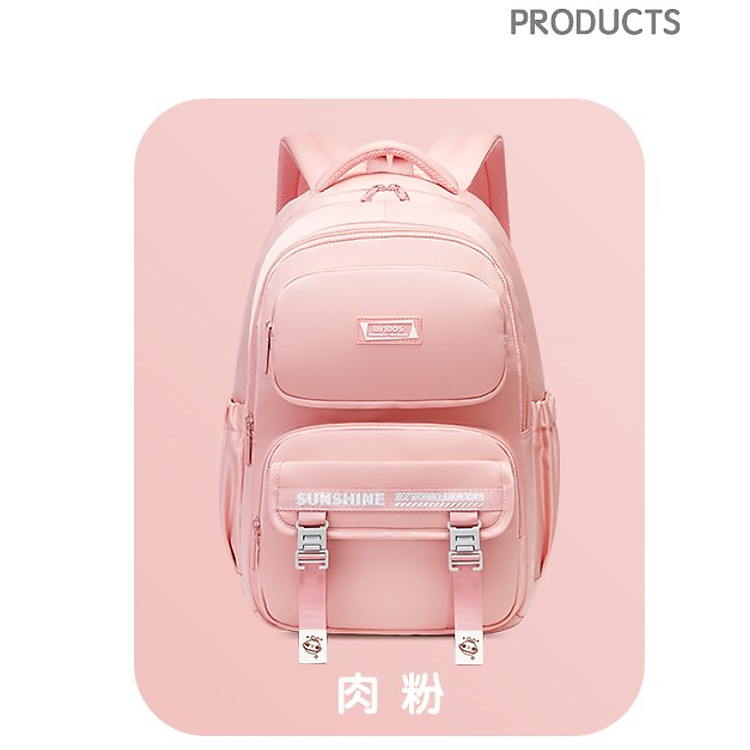 Balo học sinh BINBES B-3530 chống thấm nước (màu đen) - Ảnh 2