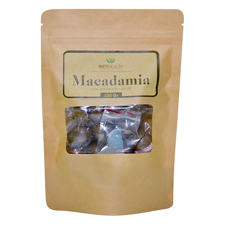 Hạt Macadamia Có Vỏ (100g)