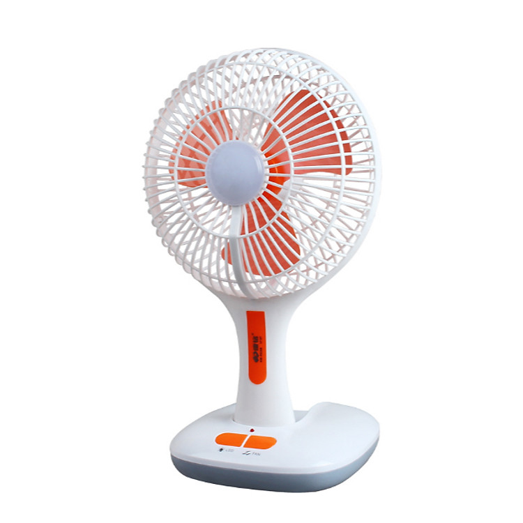 Quạt sạc mini tích điện đèn LED pin 4000maH - Hàng chính hãng