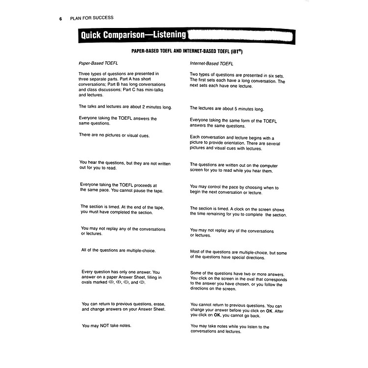 Practice Exercises For The TOEFL iBT (6th Edition) - Ảnh 4