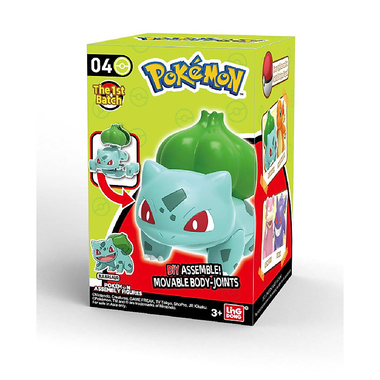 Mua tại MyKingdom: Đồ Chơi Lắp Ráp Pokemon Bulbasaur - Ngập tràn khuyến mãi