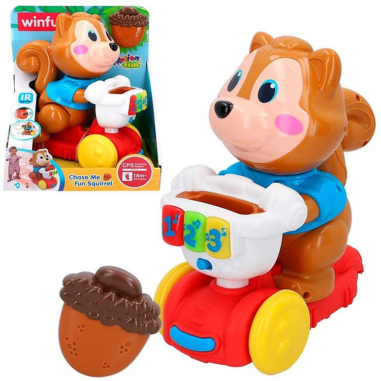 Sóc nâu cảm ứng tập bò Winfun 1148 Chính hãng Giá rẻ - Hình ảnh 2