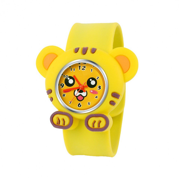 Đồng hồ Silicon chú Hổ vàng đáng yêu cho bé