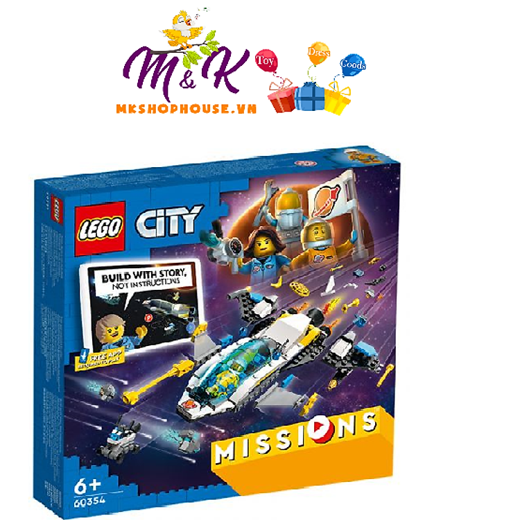 Tìm mua tại Avakids: LEGO City 60354 Nhiệm Vụ Sao Hỏa - Ngập tràn khuyến mãi