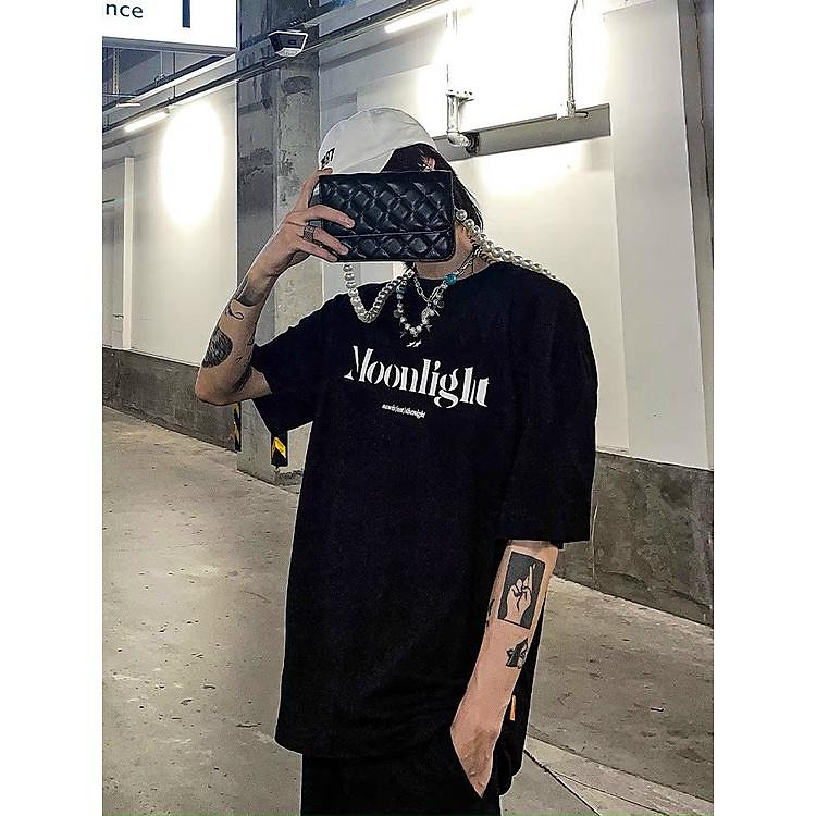Áo thun nam unisex áo thun tay lỡ nam nữ MoonLight Stee TOP TRENDING 2022