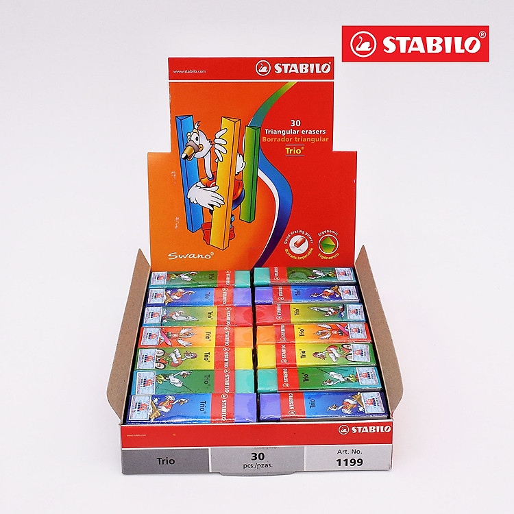 Hộp gôm STABILO Yippy-plas (30 viên)