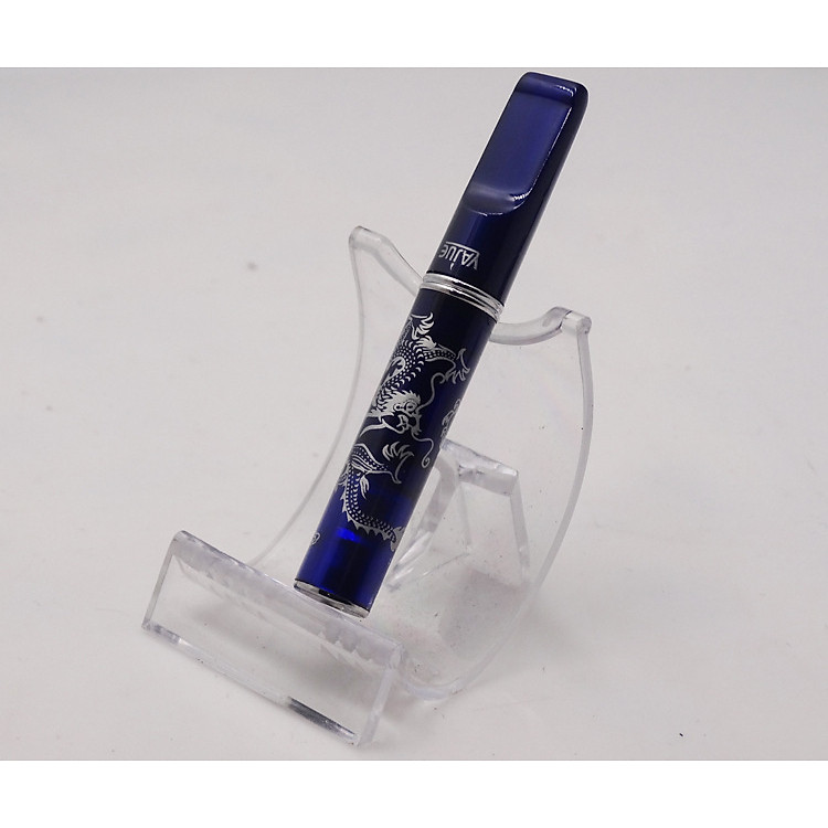 Tẩu thuốc nhựa dẻo cao cấp chạm rồng Ỵ205 - xanh rồng - Ảnh 3