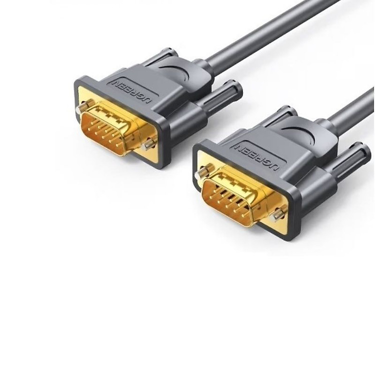 Ugreen 60308 1.5M Cross over Mode 30AWG DB9 Serial Cable Male to Male DB102 Hàng chính hãng