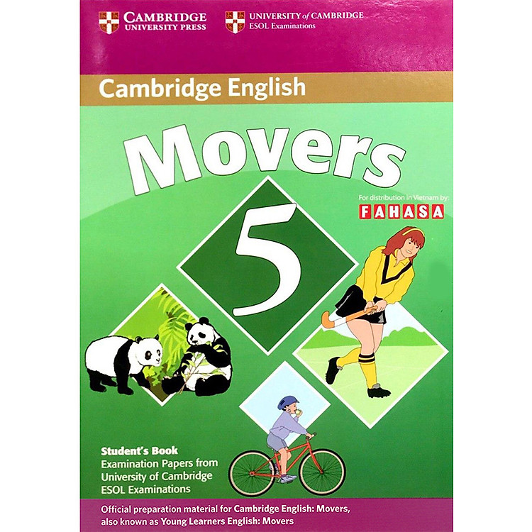 Sách Cambridge Young Learner English Test Movers 5: Student Book