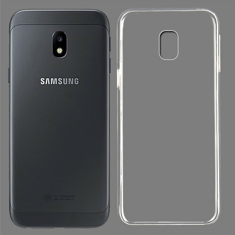 Ốp lưng cho Samsung Galaxy J7 Pro - Dẻo trong suốt