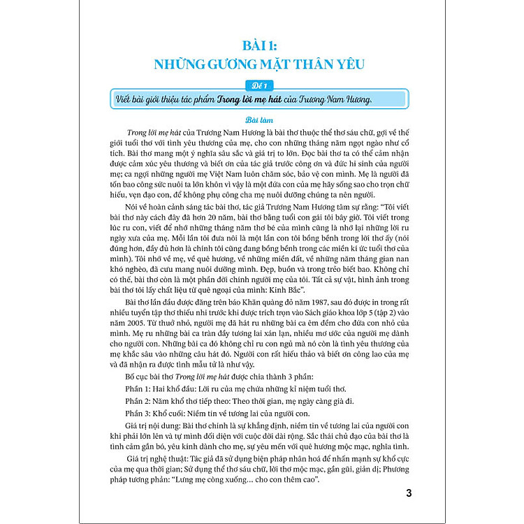 Những Bài Làm Văn Mẫu Lớp 8 - Chân Trời Sáng Tạo (Tập 1) - Ảnh 5