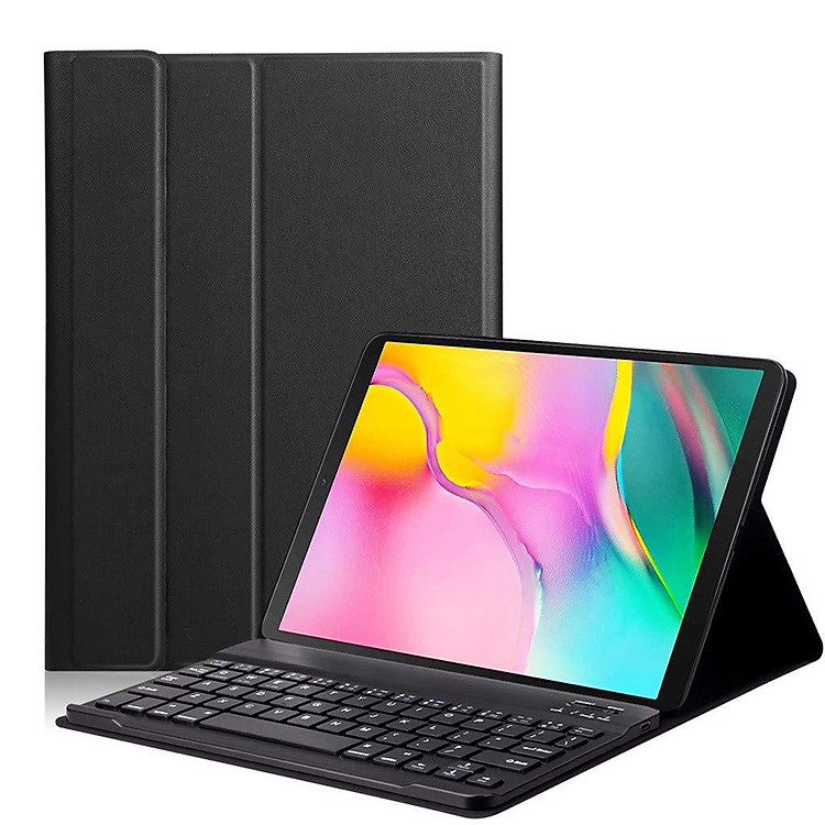 Bao Da Có Bàn Phím Bluetooth Cho Samsung Galaxy Tab S5E T720 (10.5) - Đen