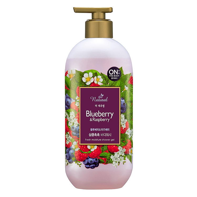 Sữa Tắm ON THE BODY The Natural chiết xuất trái cây tự nhiên 500g