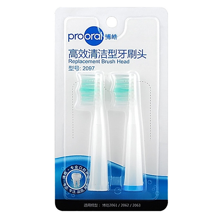 Bộ Hai Đầu Bàn Chải Prooral 2097