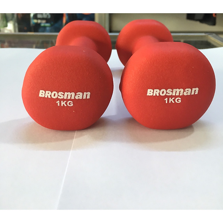 tạ tay brosman ( đỏ )