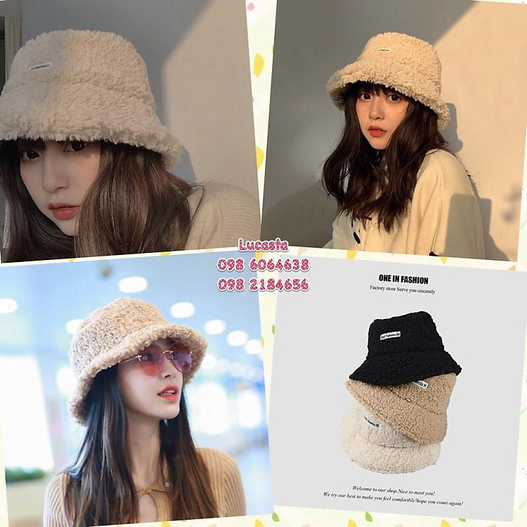 Mũ Bucket lông cừu Hai Talento M (săn 3 màu)