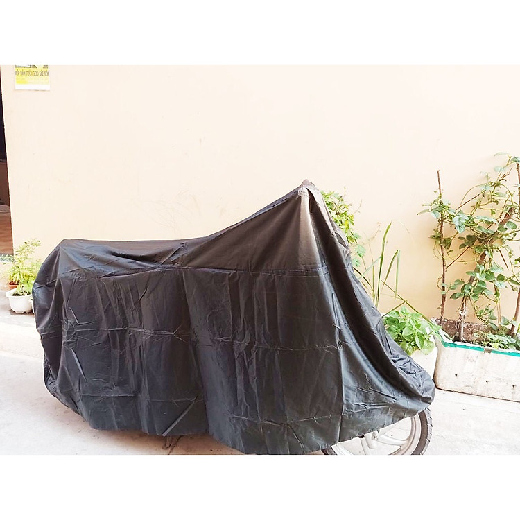 Bạt trùm xe máy kèm túi đựng sang trọng , áo trùm xe máy vải dù cao cấp , dày 2 mặt chống thấm , chống nhiệt tối ưu , bảo vệ xe luôn mới và bền đẹp