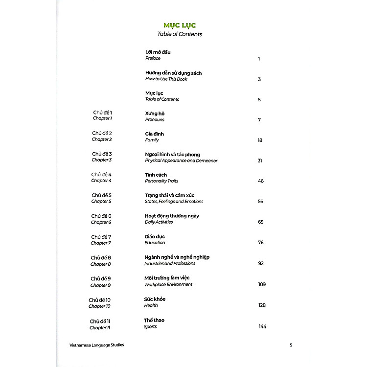 The Matic Vietnamese & English Vocabulary 1 - Ảnh 4