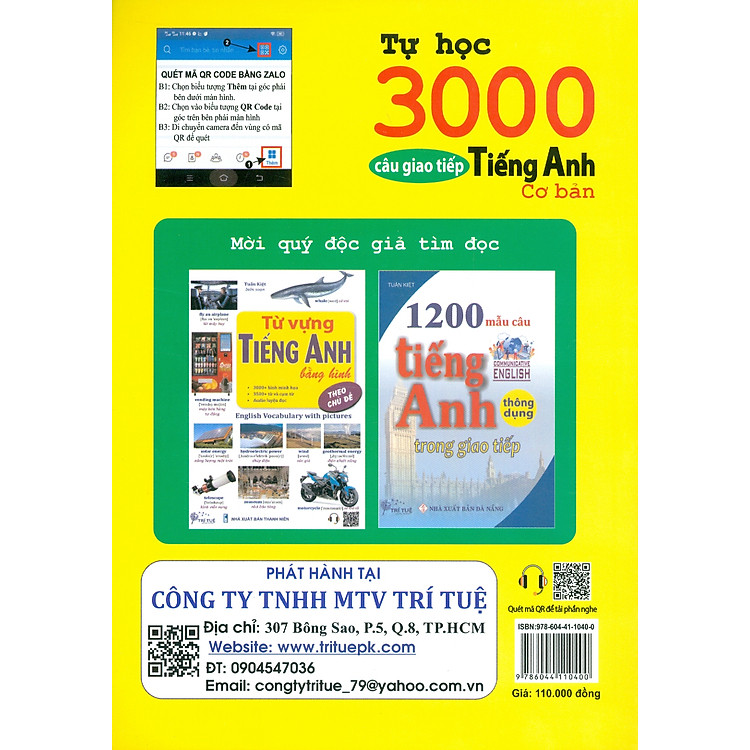 Tự Học 3000 Câu Giao Tiếp Tiếng Anh Cơ Bản - Ảnh 2