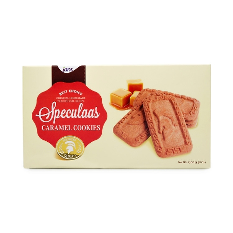 Bánh quy Jans Caramel Cookies 130g