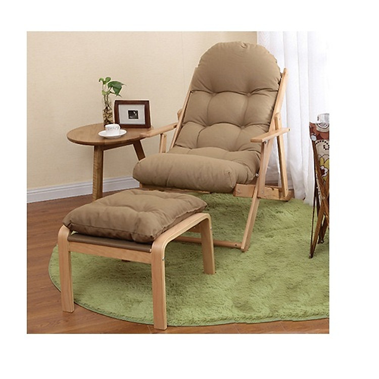 Bộ ghế thư giãn gỗ sồi