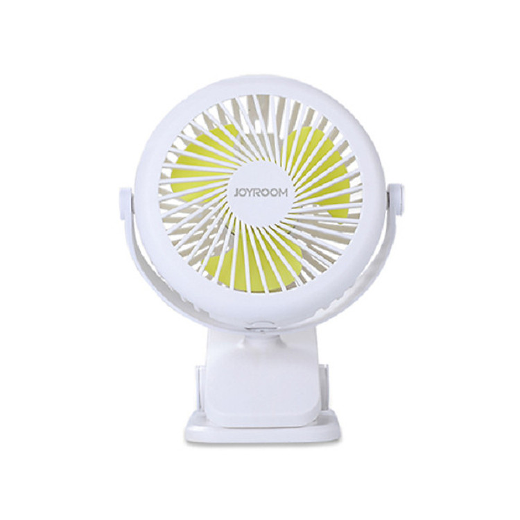 Quạt Joyroom Benks để bàn xoay 720 độ kiêm kẹp đa năng siêu mát pin 2000mAh trang bị chức năng gió tự nhiên - hàng chính hãng