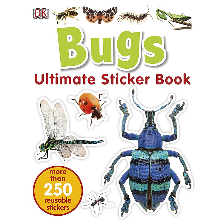 Sách Ultimate Sticker Book Bugs