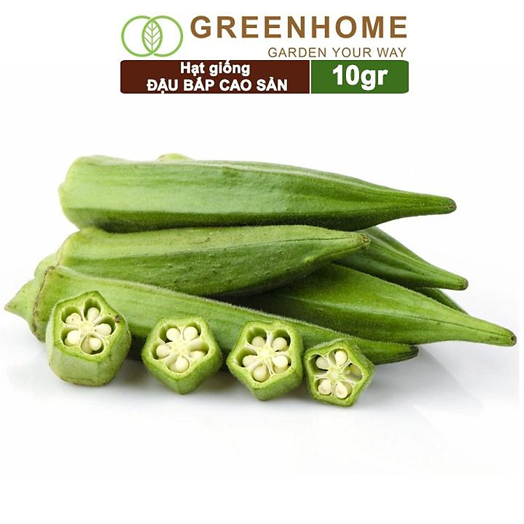 Hạt Giống Đậu Bắp Greenhome, Gói 10gr, Dễ Trồng Quanh Năm, Nảy Mầm Cao, Thu Hoạch Nhanh, Năng Suất Cao T06