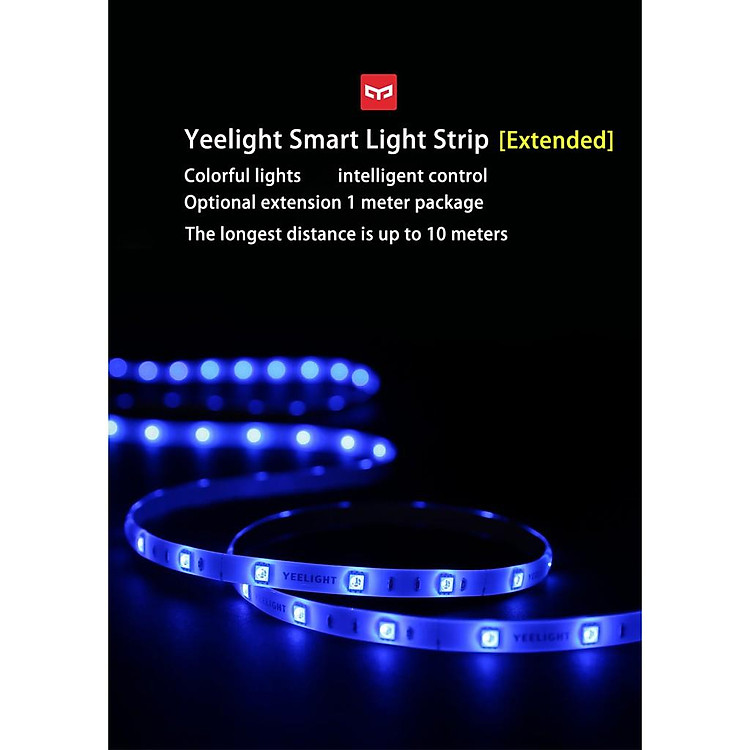 ĐÈN LED DÂY THÔNG MINH XIAOMI YEELIGHT LIGHTSTRIP EXTENSION (1M NỐI DÀI) - HÀNG CHÍNH HÃNG