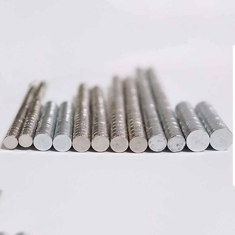 Phụ kiện ảo thuật cho các ảo thuật gia - nam châm siêu mỏng - nam châm đất hiểm bản tròn dẹp bộ 10 viên