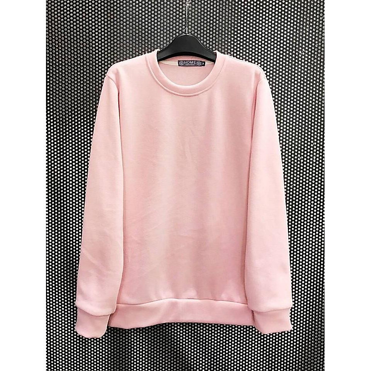 ÁO SWEATER HỒNG UNISEX