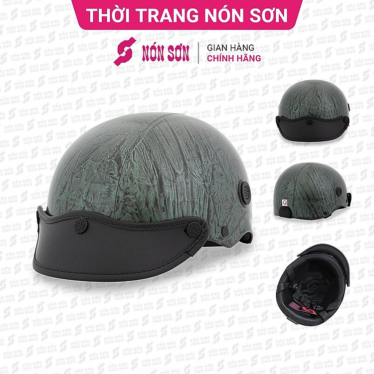 Mũ bảo hiểm lỗ thông gió phiên bản mới NÓN SƠN chính hãng SV-XR582