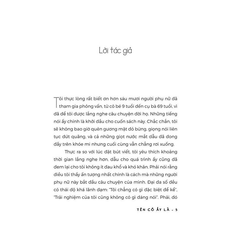 Tên cô ấy là - Ảnh 2